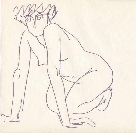 For sale  Rózsahegyi, György - Eye-Contact 's painting